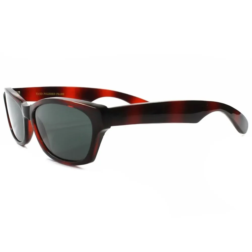 True Vintage Deadstock Old School Urban Brown Mens Rectangle Hipster Sunglasses